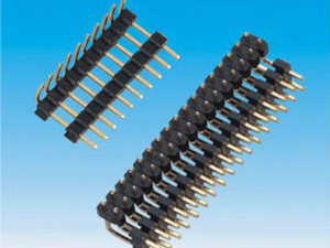 2.0mm 90度双排双塑排针