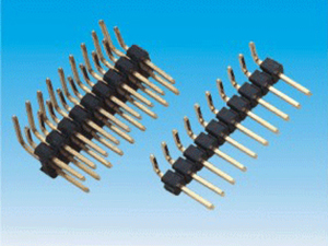 2.54mm 90度双排排针